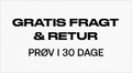 Gratis fragt & retur